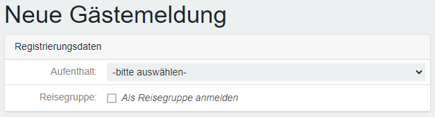 Gaestemeldung Neu